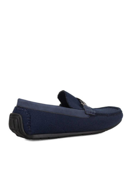 Men's Loafers In Blue Colour