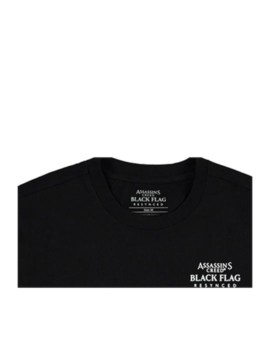 Difuzed Assassin's Creed Flag Kenway Oversized T-shirt Black Ts677754asb