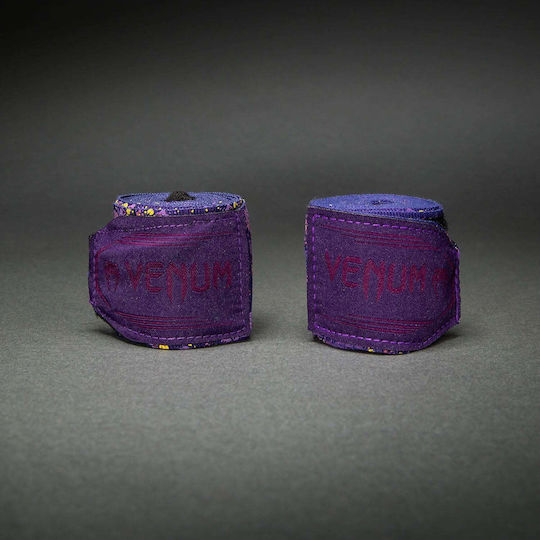 Μπαντάζ Venum Santa Muerte Handwraps Dark Purple