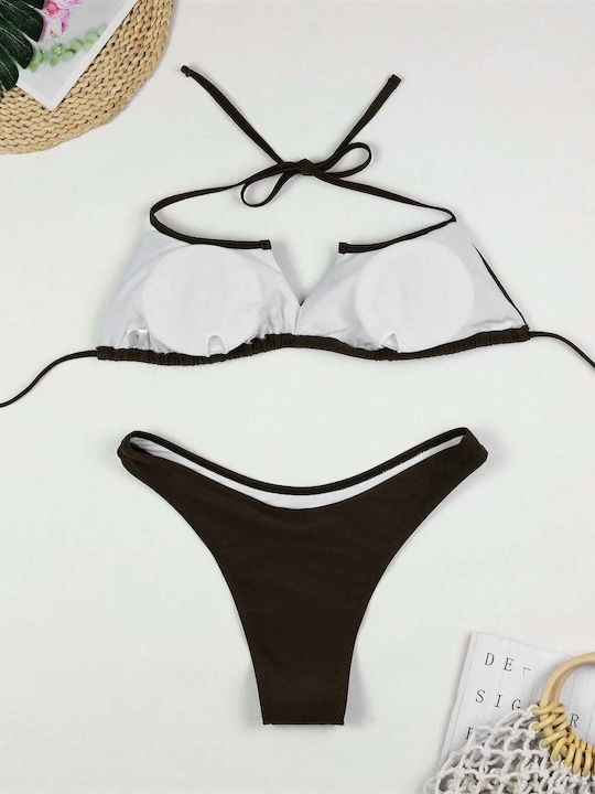 Bikini-Set 3 Stücke Braune