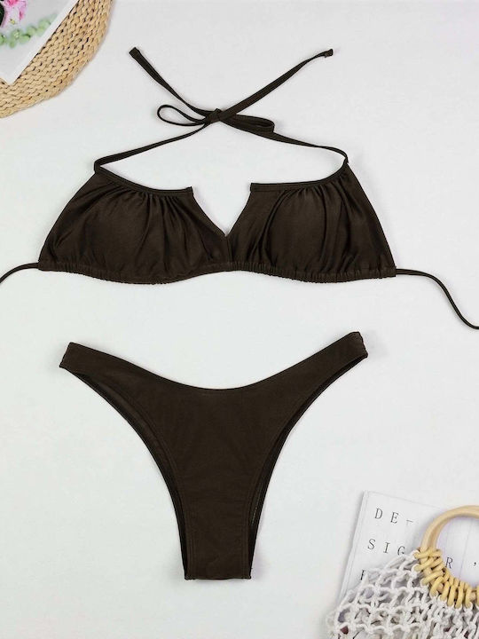 Bikini-Set 3 Stücke Braune
