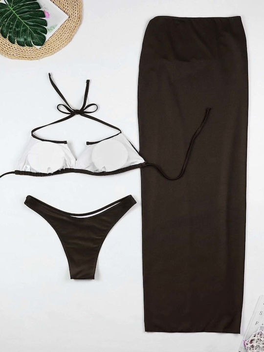 Bikini-Set 3 Stücke Braune