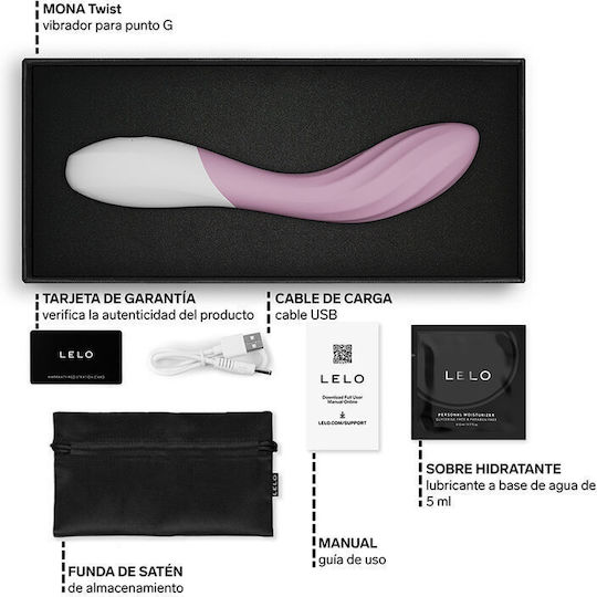 Lelo G-Spot Vibrator with Remote Control Pink