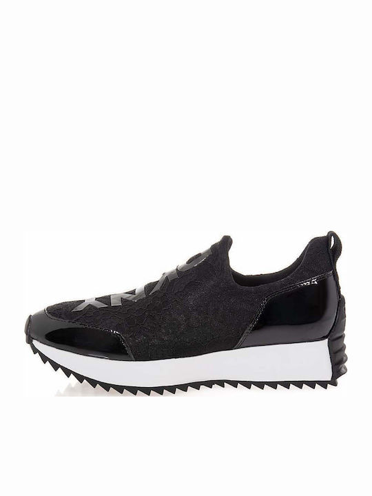 Nallen Damen Sneakers Schwarz