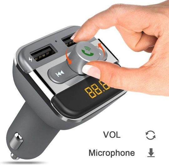 Pyramid FM предавател за кола с Bluetooth / USB / AUX / MicroSD