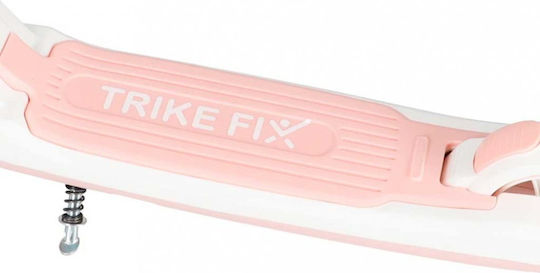 Trike Fix Scuter Copii Pliabil 2 Roți Cu Iluminare LED Pentru 8+ Ani Roz