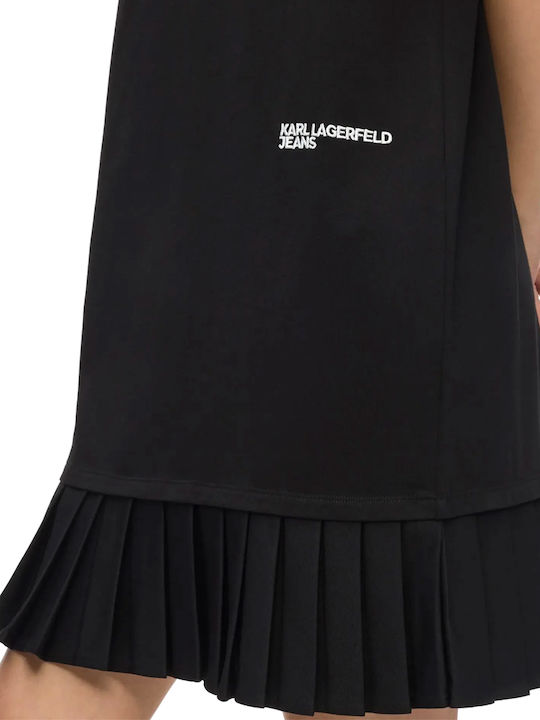 Лятна Mini T-shirt Рокля Черна