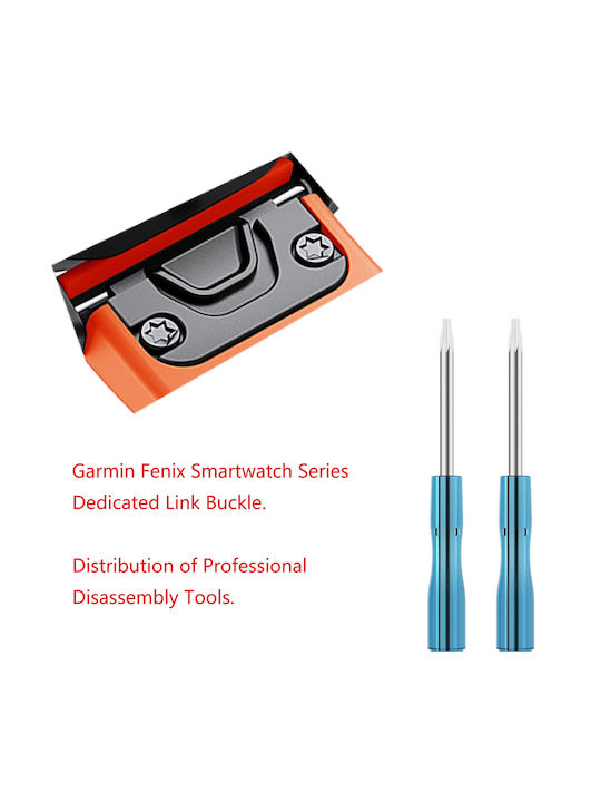 Curea din silicon albastru marin Garmin Instinct 2S