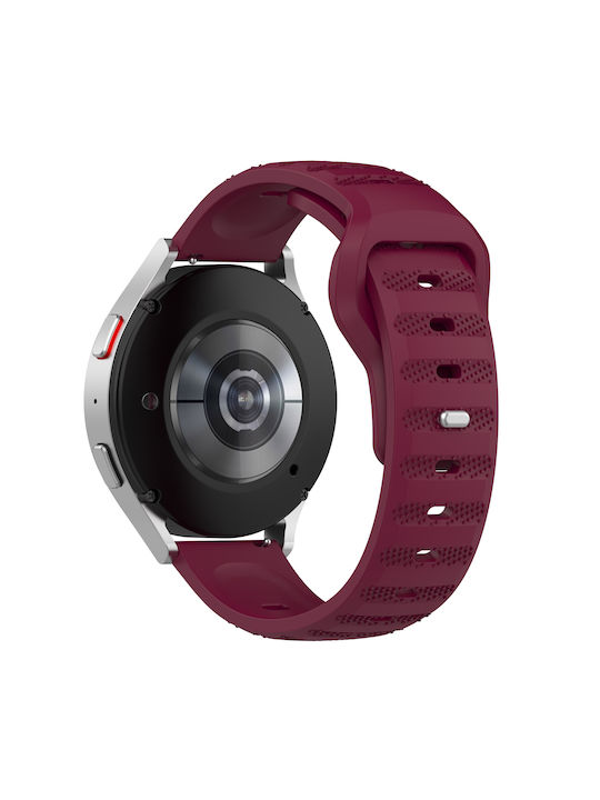 Silicone Strap Red (Galaxy Watch4/5/6/7/FE/4 Classic/6 Classic/5 ProApple Watch 38/40/41/42mmVivomove HRHuawei Watch GT2 / GT3 (42mm) / GT3 Pro (43mm)Honor GS ProAmazfit GTS 3Realme Watch 2Haylou RS4 LS12) Silicone Strap Red (Galaxy Watch4/5/6/7/FE/4 Classic/6 Classic/5 ProApple Watch 38/40/41/42mmVivomove HRHuawei Watch GT2 / GT3 (42mm) / GT3 Pro (43mm)Honor GS ProAmazfit GTS 3Realme Watch 2Haylou RS4 LS12)