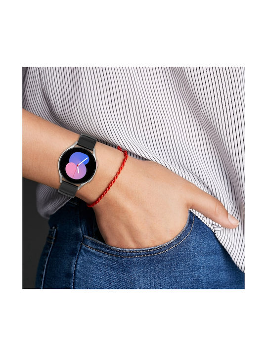Silicone Strap Blue (Galaxy Watch4/5/6/7/FE/4 Classic/6 Classic/5 ProApple Watch 38/40/41/42mmVivomove HRHuawei Watch GT2 / GT3 (42mm) / GT3 Pro (43mm)Honor GS ProAmazfit GTS 3Realme Watch 2Haylou RS4 LS12)