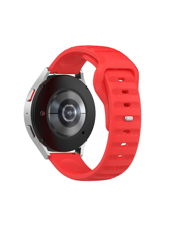 Red Strap (Galaxy Watch4/5/6/7/FE/4 Classic/6 Classic/5 ProApple Watch 38/40/41/42mmVivomove HRHuawei Watch GT2 / GT3 (42mm) / GT3 Pro (43mm)Honor GS ProAmazfit GTS 3Realme Watch 2Haylou RS4 LS12) Red Strap (Galaxy Watch4/5/6/7/FE/4 Classic/6 Classic/5 ProApple Watch 38/40/41/42mmVivomove HRHuawei Watch GT2 / GT3 (42mm) / GT3 Pro (43mm)Honor GS ProAmazfit GTS 3Realme Watch 2Haylou RS4 LS12)