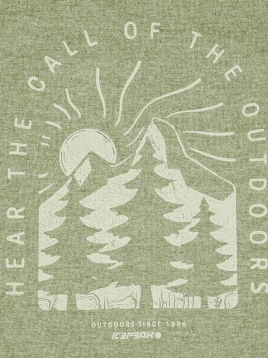 Kinderoberteile T-Shirt Hellgrün