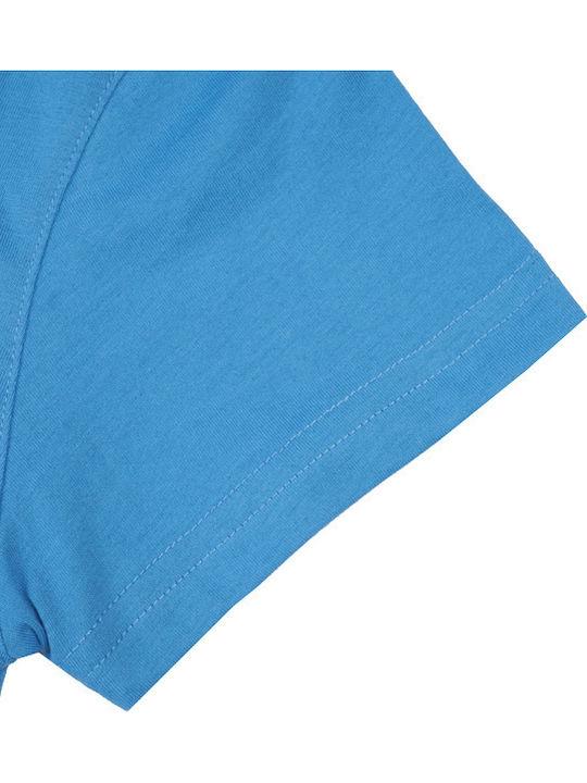 Kinderoberteile T-Shirt Himmelblau