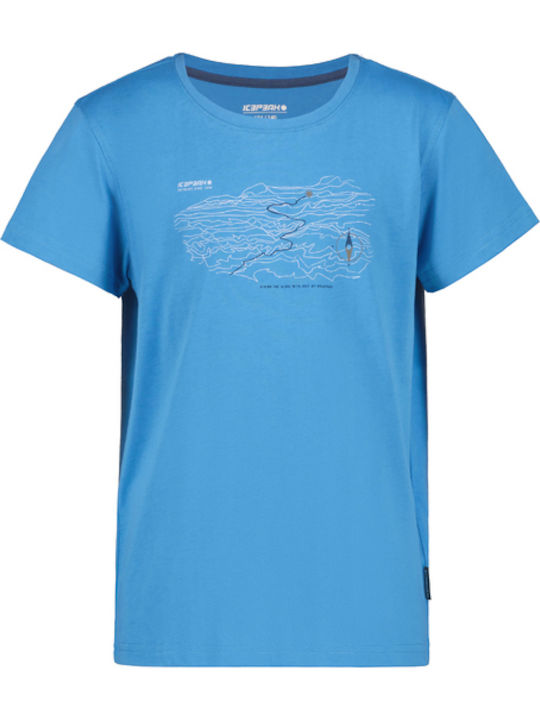 Kinderoberteile T-Shirt Himmelblau