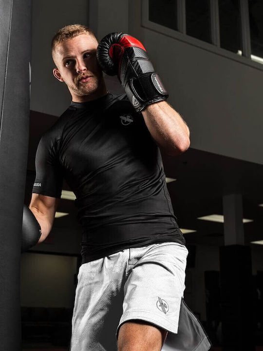 Hayabusa Hexagon Pantaloni MMA Alb