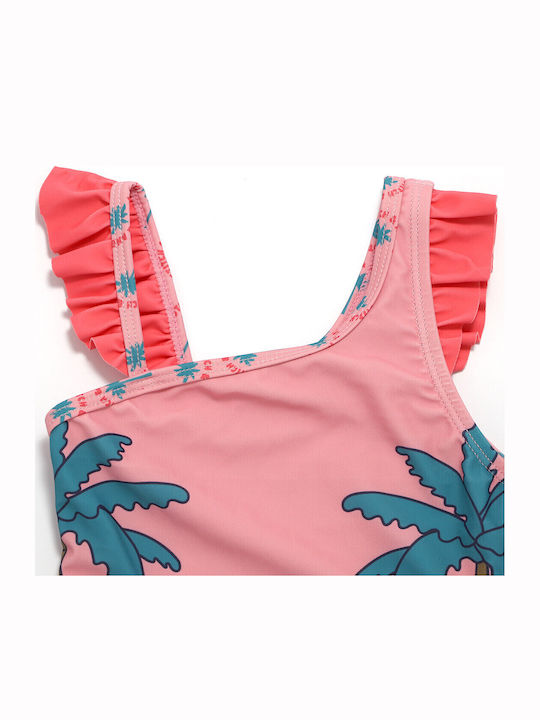 Disney Lilo & Stitch Kids One-Piece Pink Swimwear