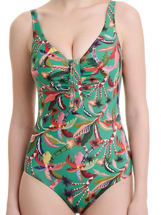 Ολόσωμο Μαγιό Floral Tropical