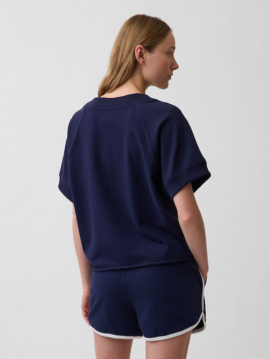 Women's Sweatshirt French Terry Navy Uniform