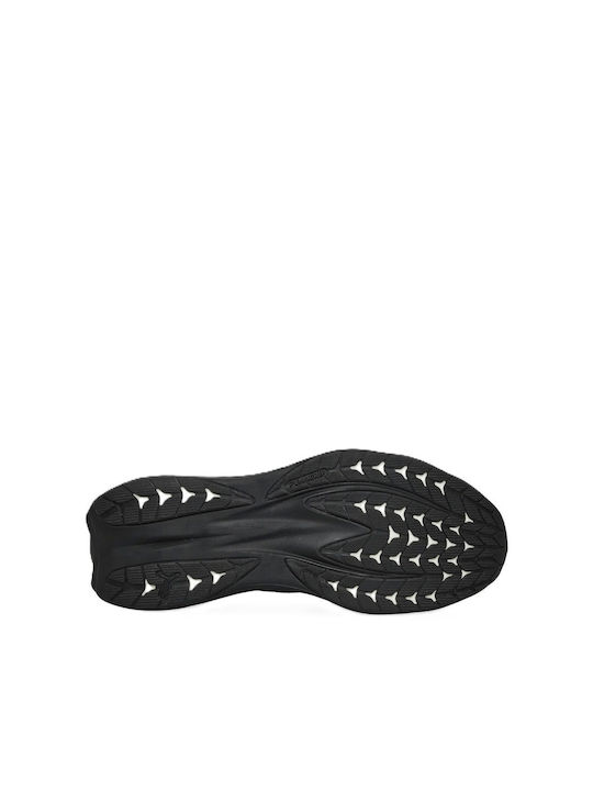 Deviate Pure NITRO Pantofi Sport Pentru Bărbați Alergare Negri / Gri Închis Plat