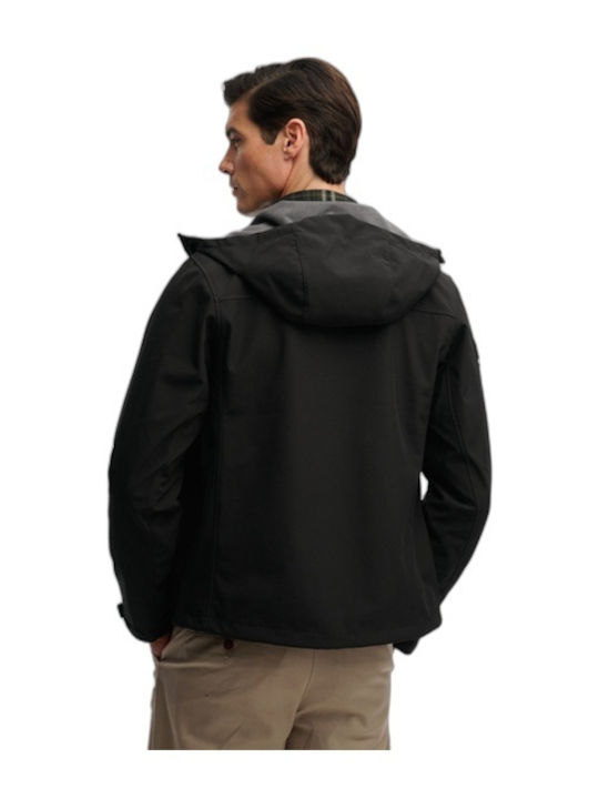 Superdry Trekker Μπουφάν Softshell Black