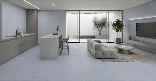 Padana Floor / Wall Kitchen / Bathroom Porcelain Matte Tiles 90x45cm Grey