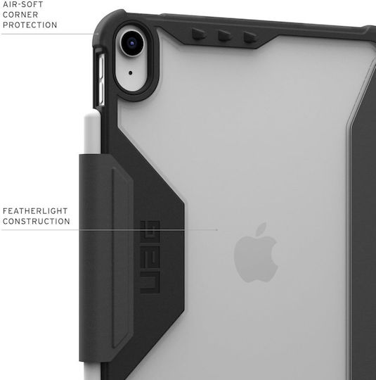 UAG Plyo Back Cover Περιστρεφόμενη Ανθεκτική Μαύρη (Apple Ipad 11 (a16) & Ipad 10.9 (2025/22 - 11/10th Gen))