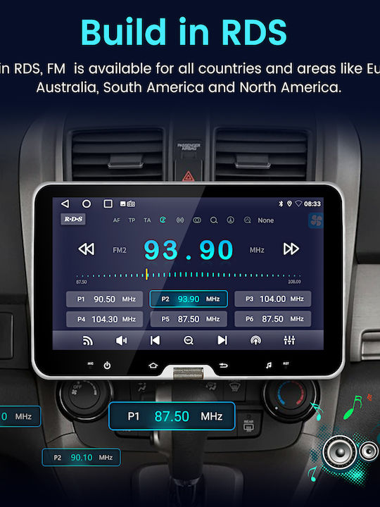 Junsun Radio Auto 1 DIN (Bluetooth/USB)