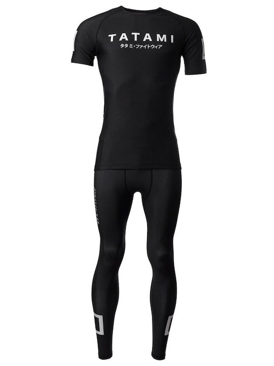 Tatami Fightwear Μακρύ Ανδρικό Κολάν Πολεμικών Τεχνών Μαύρο