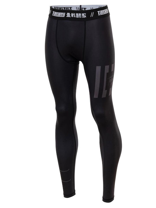 Tatami Fightwear Lang Männer Kampfsport Leggings Schwarz