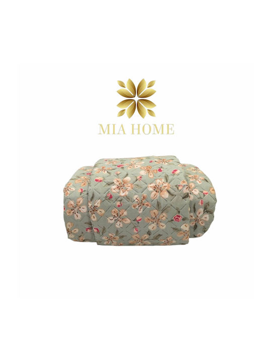 Mia Home Mia Home Tagesdecken Übergröße Grün 220x240cm 3 Stück