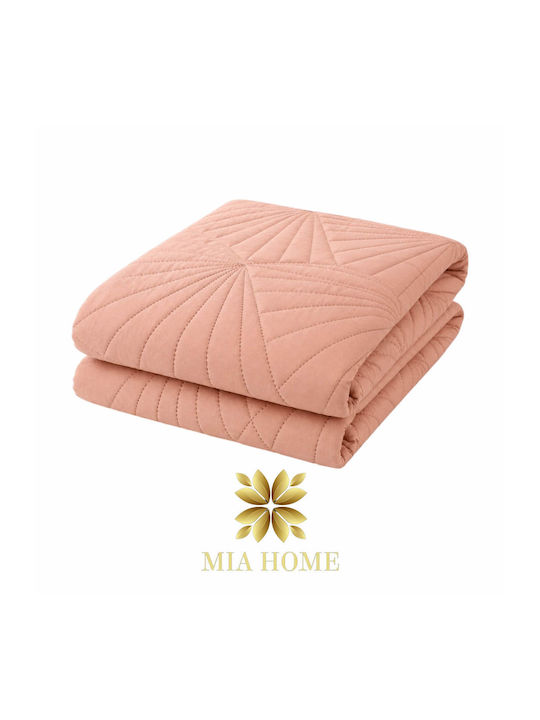 Mia Home Tagesdecken Übergröße Rosa 220x240cm
