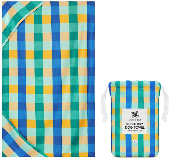 Dock & Bay Πετσέτα Microfiber Προσώπου Πράσινη 120x90εκ.