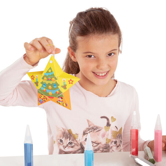 Offer Sabbiarelli Christmas Set 3D Star Cards Poster Calendar Painting Marble Powder