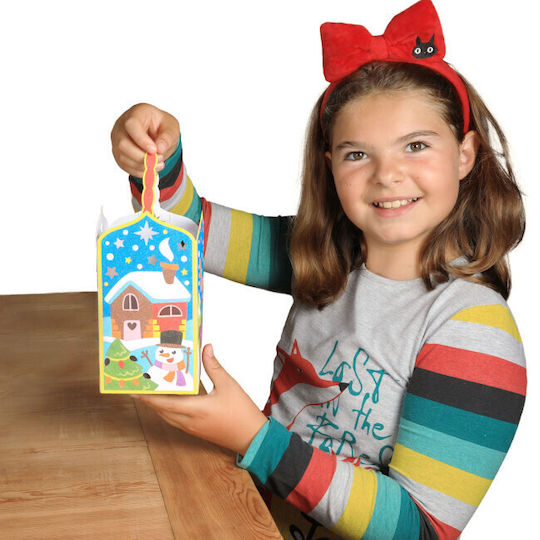 Sabbiarelli 3d Weihnachtsaufkleber Weihnachtsmann Malerei Marmorstaub 5+