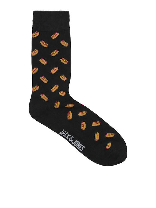 Jack & Jones Men's Monochrome Socks Black 3Pack
