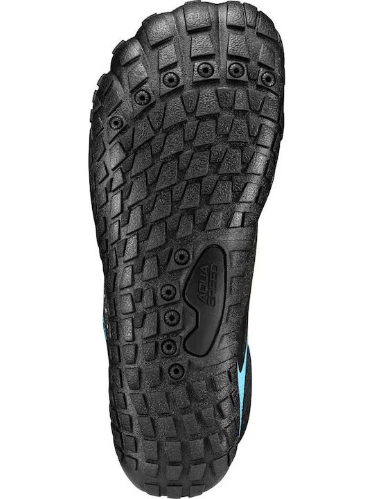 Papuci de plajă Aqua Speed Nautilus Water Shoes Albastru Deschis Negru 637-32 Albastru