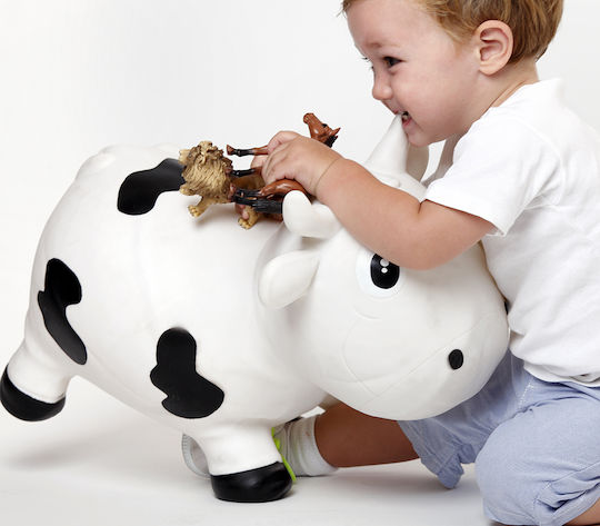 Kidzzfarm Hoppers Cow Bella for 4+ Years Blue