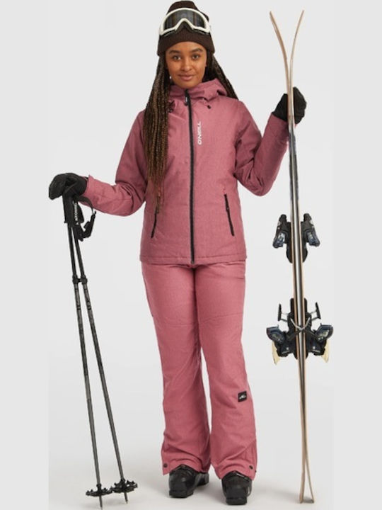 O'Neill 1500139-14040 Women's Ski & Snowboard Jacket Pink