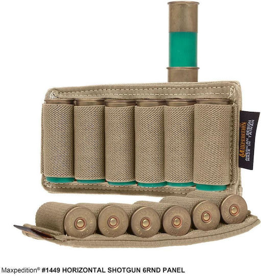 Θήκη Φυσιγγίων Horizontal Shotgun 6 Round Panel Maxpedition Black