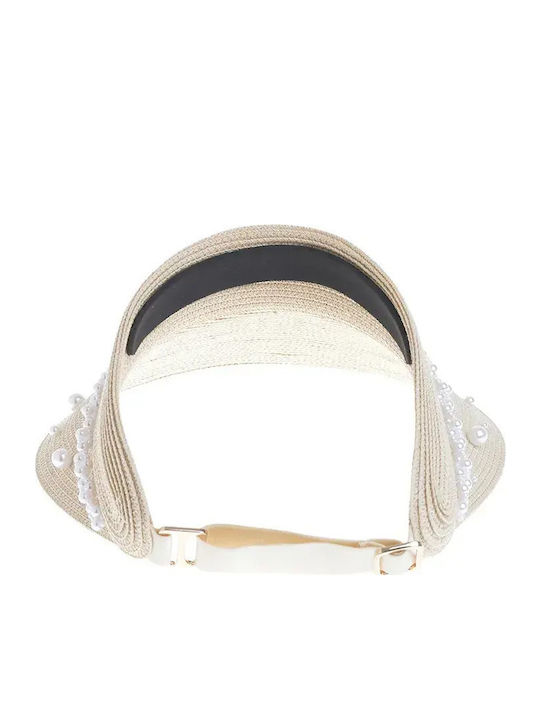 Ble Resort Collection Γυναικείο Ψάθινο Καπέλο Εκρού