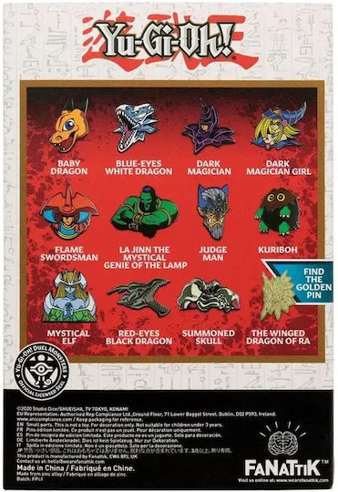 Yu-gi-oh Mystery Pin Badges 1 Mystery Pin Random Selection