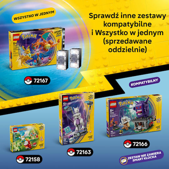 LEGO Pokemon Mewtwo Laboratory Escape pentru 10+ Ani 605 Buc