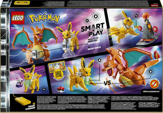 Pokemon Charizard Vs Jolteon The Ultimate Battle pentru 8+ Ani 751 Buc