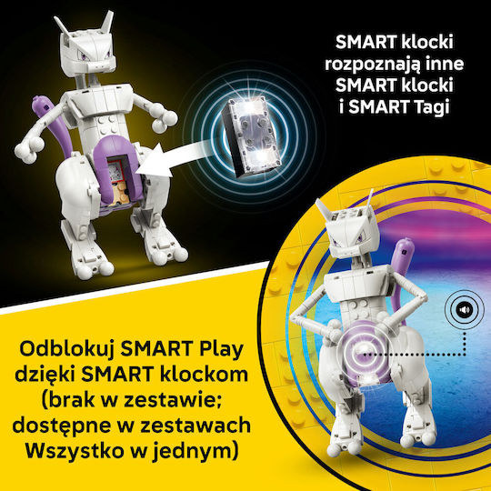 LEGO Pokemon Mewtwo Laboratory Escape pentru 10+ Ani 605 Buc