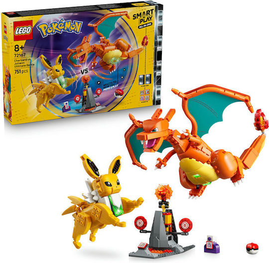 Pokemon Charizard Vs Jolteon The Ultimate Battle pentru 8+ Ani 751 Buc