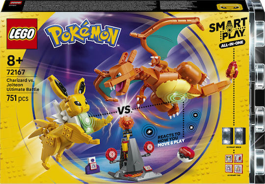 Pokemon Charizard Vs Jolteon The Ultimate Battle pentru 8+ Ani 751 Buc
