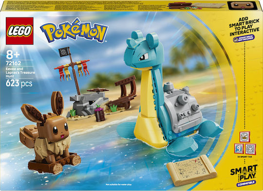 LEGO Lego Pokémon Eevee und Lapras Schatzsuche für 8+ Jahre 623 Stück