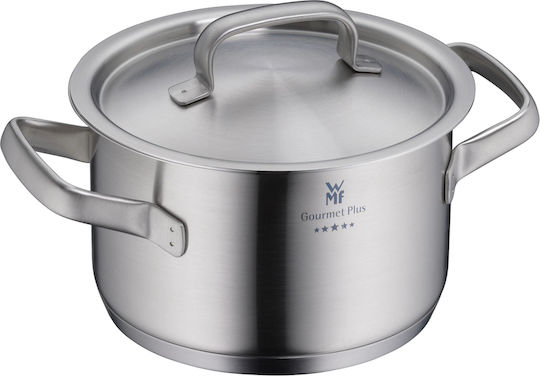 WMF Gourmet Plus Pots Set Made of Stainless Steel with Non-Stick Interior Coating 5 Pieces