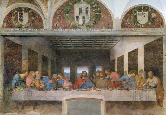 Leonardo Da Vinci: Μυστικός Δείπνος Puzzle 2D 1000pcs