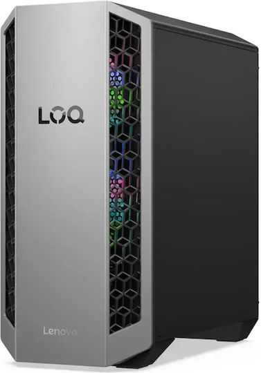 Lenovo Loq Tower 26ADR10 Настолен компютър (Ryzen 7-8745HX/32GB DDR5/500GB SSD/W10 Pro)